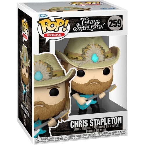 Funko Pop! Rocks - Chris Stapleton Vinyl Figure - Select Figure(s) #259 - Chris Stapleton