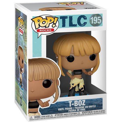 Funko Pop! Rocks - TLC Vinyl Figures - Select Figure(s) 195 - T-Boz