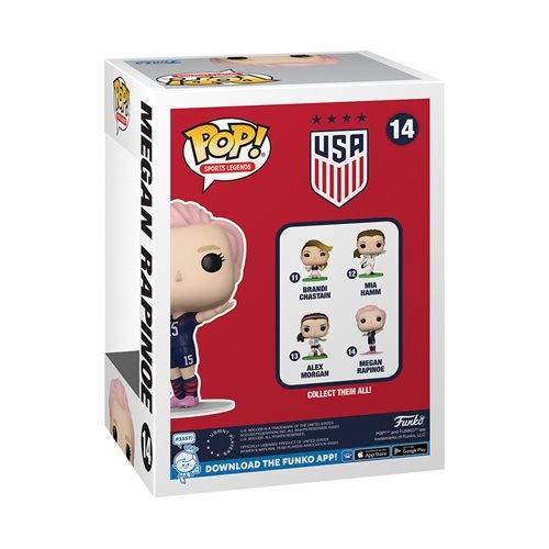 Funko Pop! Sports Legends US Women's National Team Vinyl Figures - Select Figure(s) - Collectors World Toys