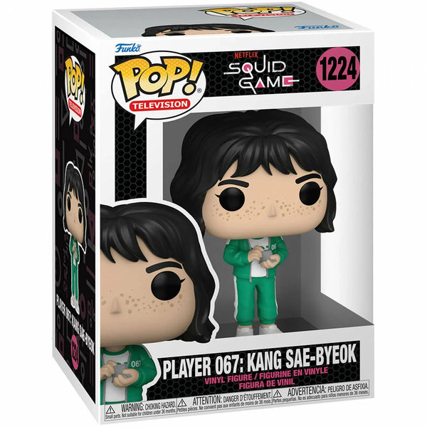 Funko Pop! Squid Game - 3.75" Vinyl Figures - Select Figure(s) #1224 Player 067: Kang Seo-Byeok