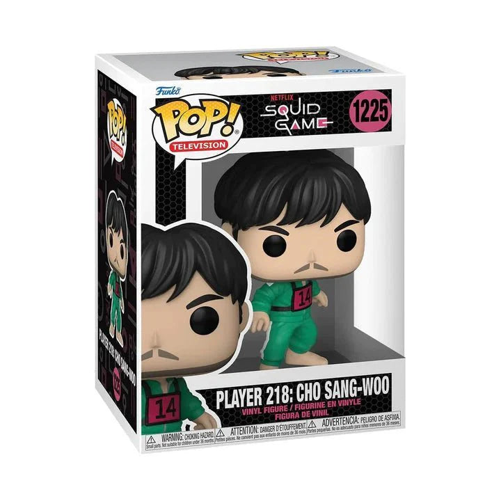 Funko Pop! Squid Game - 3.75" Vinyl Figures - Select Figure(s) #1225 Player 218: Cho Sang-Woo