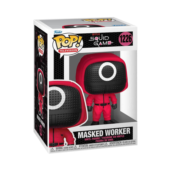 Funko Pop! Squid Game - 3.75" Vinyl Figures - Select Figure(s) #1226 Masked Worker