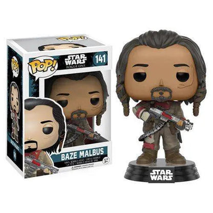 Funko Pop! Star Wars - Rogue One Vinyl Bobble Heads - Select Figure(s) 141 - Baze Malbus -