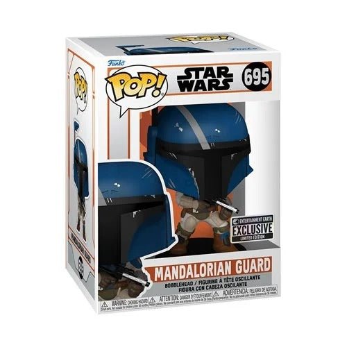 Funko Pop! Star Wars: The Mandalorian Vinyl Figures - Select Figure(s) 695 Mandalorian Guard - Entertainment Earth Exclusive