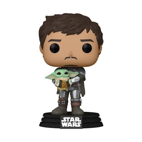 Funko Pop! Star Wars: The Mandalorian Vinyl Figures - Select Figure(s) 461 - with Grogu
