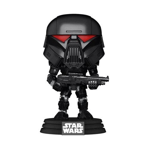 Funko Pop! Star Wars: The Mandalorian Vinyl Figures - Select Figure(s) 466 - Dark Trooper