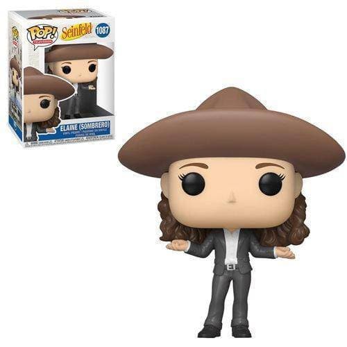Funko Pop! Television - Seinfeld Vinyl Figures - Select Figure(s) 1087 - Elaine (Sombrero)