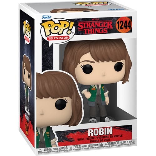 Funko Pop! Television - Stranger Things Season 4 Vinyl Figures - Select Figure(s) Robin (1244)