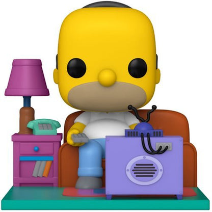 Funko Pop! Television The Simpsons Vinyl Figures - Select Figure(s) 909 Homer Watching TV Deluxe