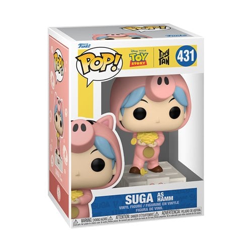 Funko Pop! - Toy Story x TinyTAN BTS Vinyl Figure - Select Figure(s) #431 Suga as Hamm