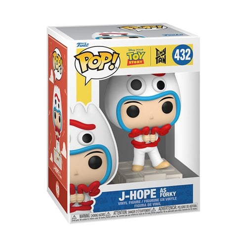 Funko Pop! - Toy Story x TinyTAN BTS Vinyl Figure - Select Figure(s) #432 J-Hope as Forky