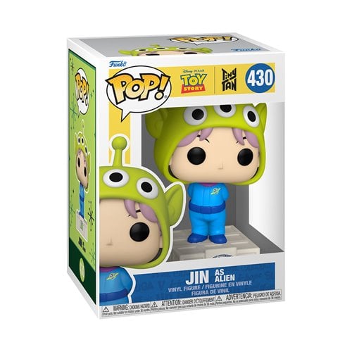 Funko Pop! - Toy Story x TinyTAN BTS Vinyl Figure - Select Figure(s) #430 Jin as Alien