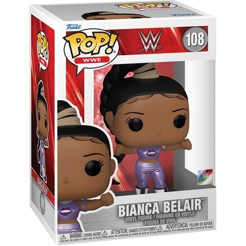 Funko Pop! WWE Vinyl Figures - Select Figure(s) #108 Bianca Belair