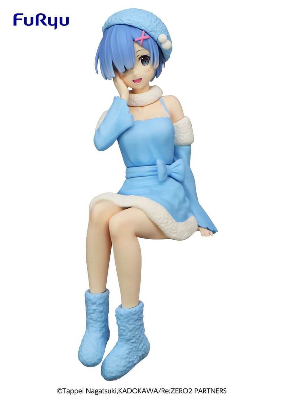 Rem Snow Princess Ver. Re:Zero Starting Life in Another World Noodle Stopper Prize Figure Main image