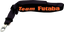 Team Futaba Strap, Black & Orange Neck Strap