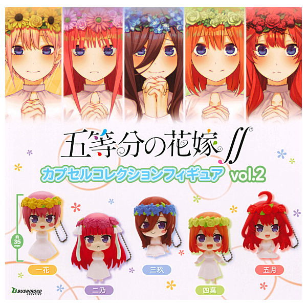 The Quintessential Quintuplets Gashapon Capsule Toy Secondary image