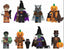 Halloween Haunts Custom Minifig Set (8-Pack) – Witch, Werewolf, Pumpkinhead, Zombie & More