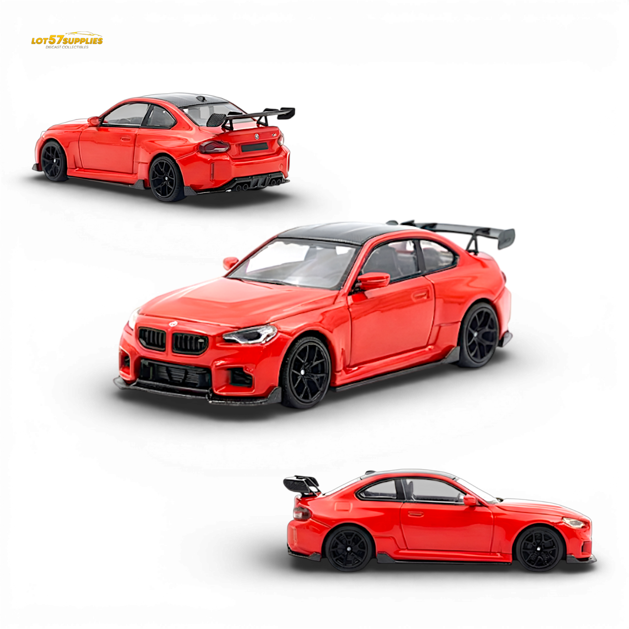 (Pre-Order) SW BMW G87 M2 ADRO - High Tail Red 1:64