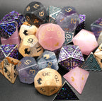 Mystery Hoard - 10 Dice Set Bundle + 1 RPG Accessory - Collectors World Toys