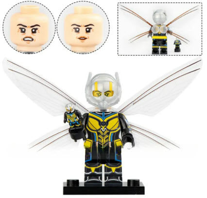 The Wasp Custom Minifig - Collectors World Toys Hover Image