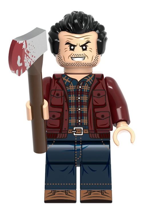 Axe-Wielding Caretaker Custom Minifig - Collectors World Toys