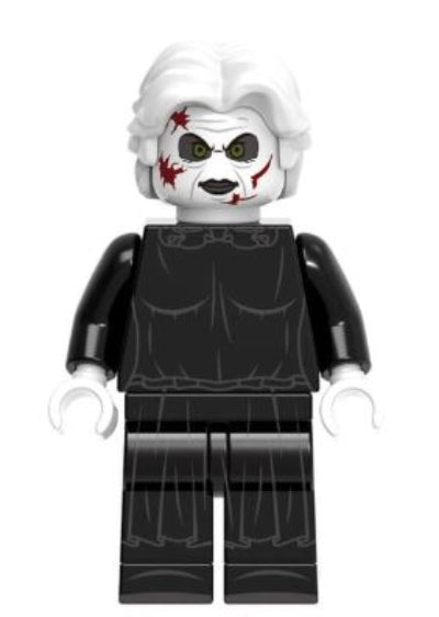 Ventriloquist Widow Custom Minifig Main image