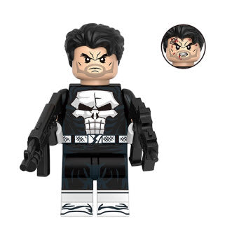 Skull Vigilante Urban Enforcer Minifig Main image