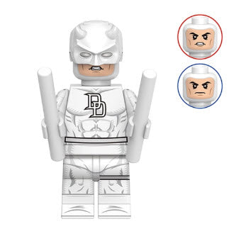 White-Suited Vigilante Minifigure - Collectors World Toys