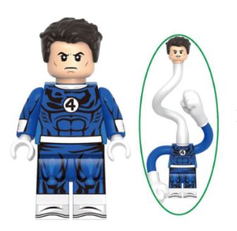 Stretching Genius Custom Minifig - Collectors World Toys Hover Image