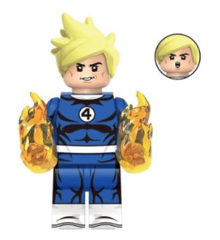 Flame Flight Hero Custom Minifig Main image