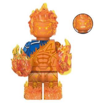 Flame Flight Hero Custom Minifig - Collectors World Toys