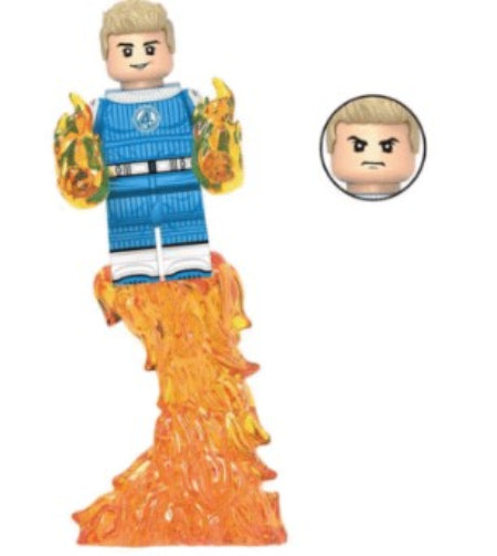 Flame Flight Hero Custom Minifig - Collectors World Toys
