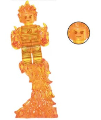 Flame Flight Hero Custom Minifig