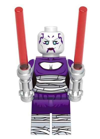 Dark Twin-Blade Assassin Custom Minifig Main image