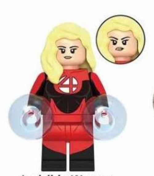 Invisible Woman Custom Minifig Hover Image