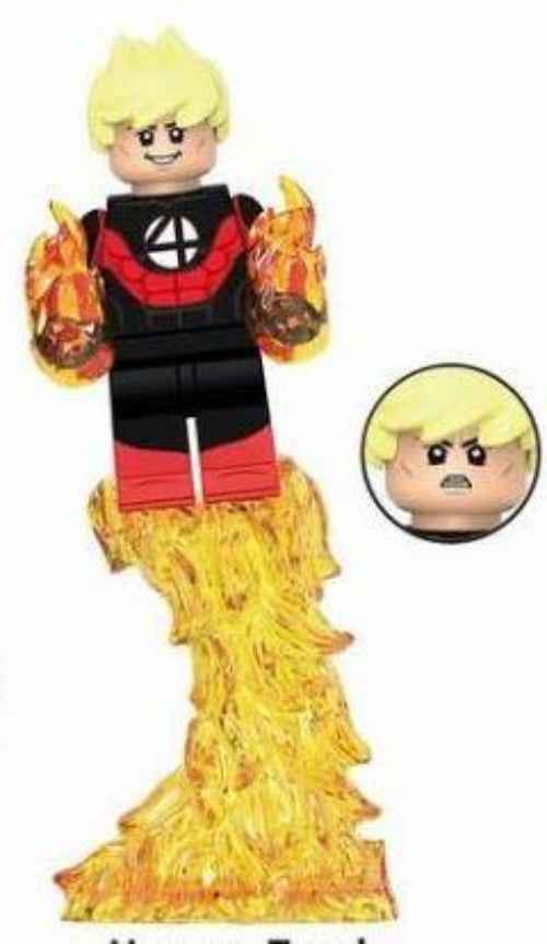 Flame Flight Hero Custom Minifig Main image