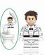 Stretching Genius Custom Minifig