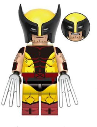 Clawed Mutant Warrior Custom Minifig Main image