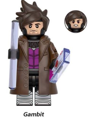 Card-Throwing Mutant Custom Minifig Main image