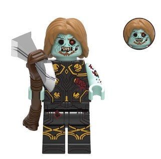 Zombie Thor Custom Minifig Main image