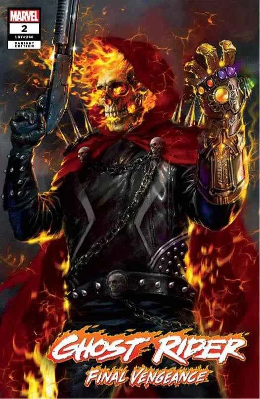 GHOST RIDER: FINAL VENGEANCE #2 (LUCIO PARRILLO EXCLUSIVE VARIANT)(1ST RED HOOD GHOST RIDER) COMIC BOOK Main image