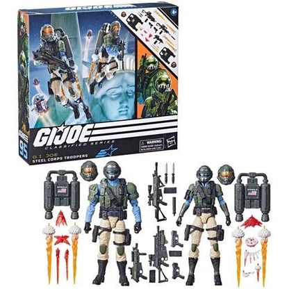 G.I. Joe Classified Series 6-Inch Action Figures - Select Pack(s) Steel Corps Troopers 2-Pack