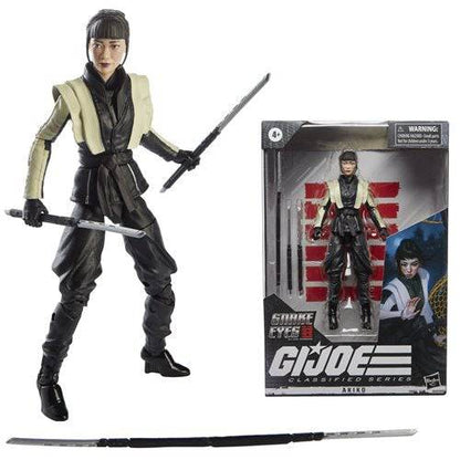 G.I. Joe Classified Series 6-Inch Snake Eyes: G.I. Joe Origins Action Figure - Select Figure(s) Akiko