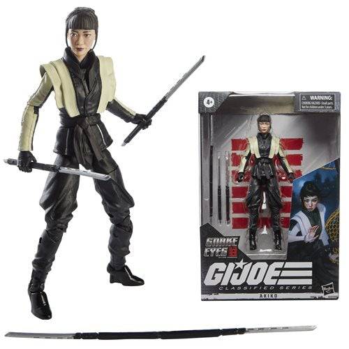 G.I. Joe Classified Series 6-Inch Snake Eyes: G.I. Joe Origins Action Figure - Select Figure(s) Hover Image
