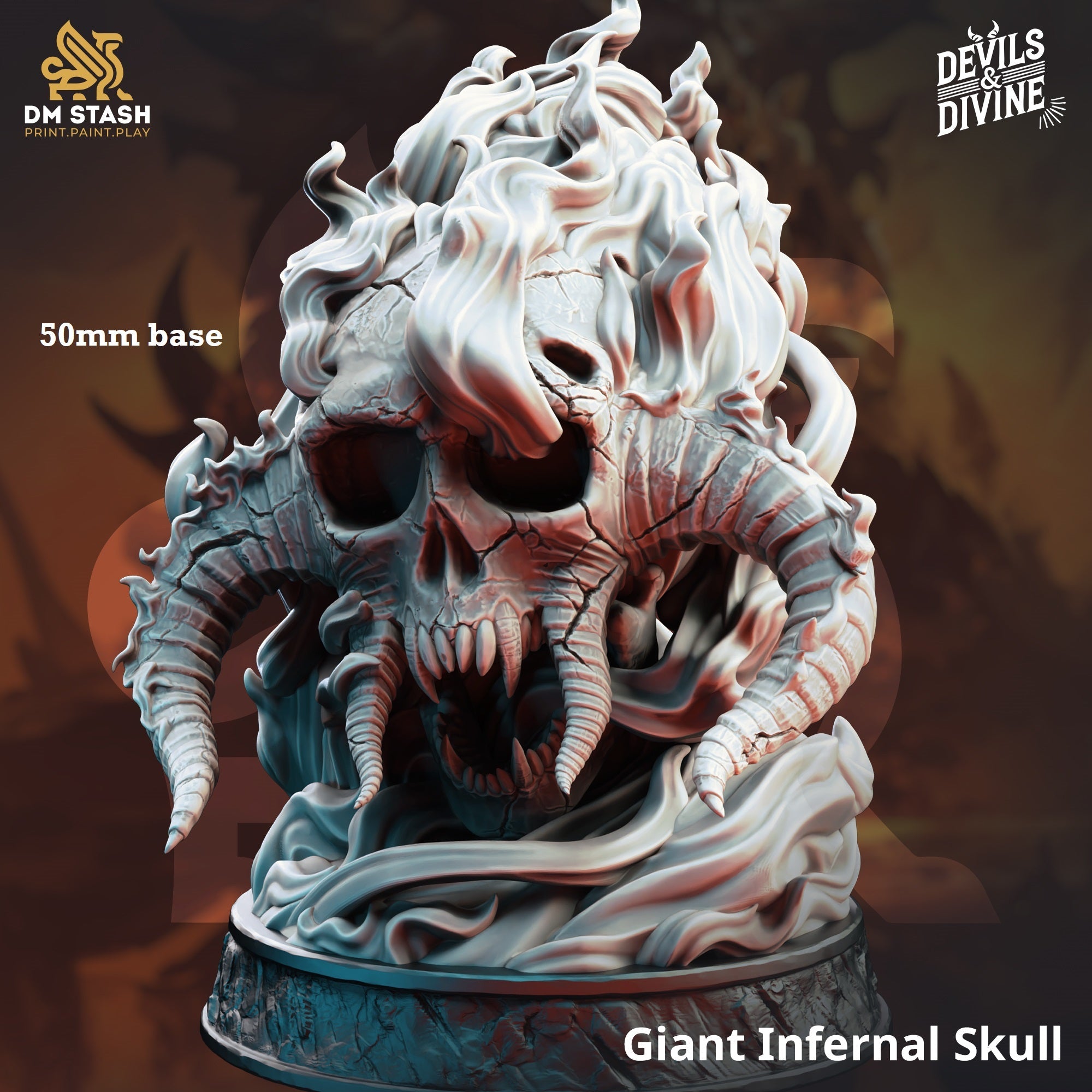 Giant Infernal Skull Main image