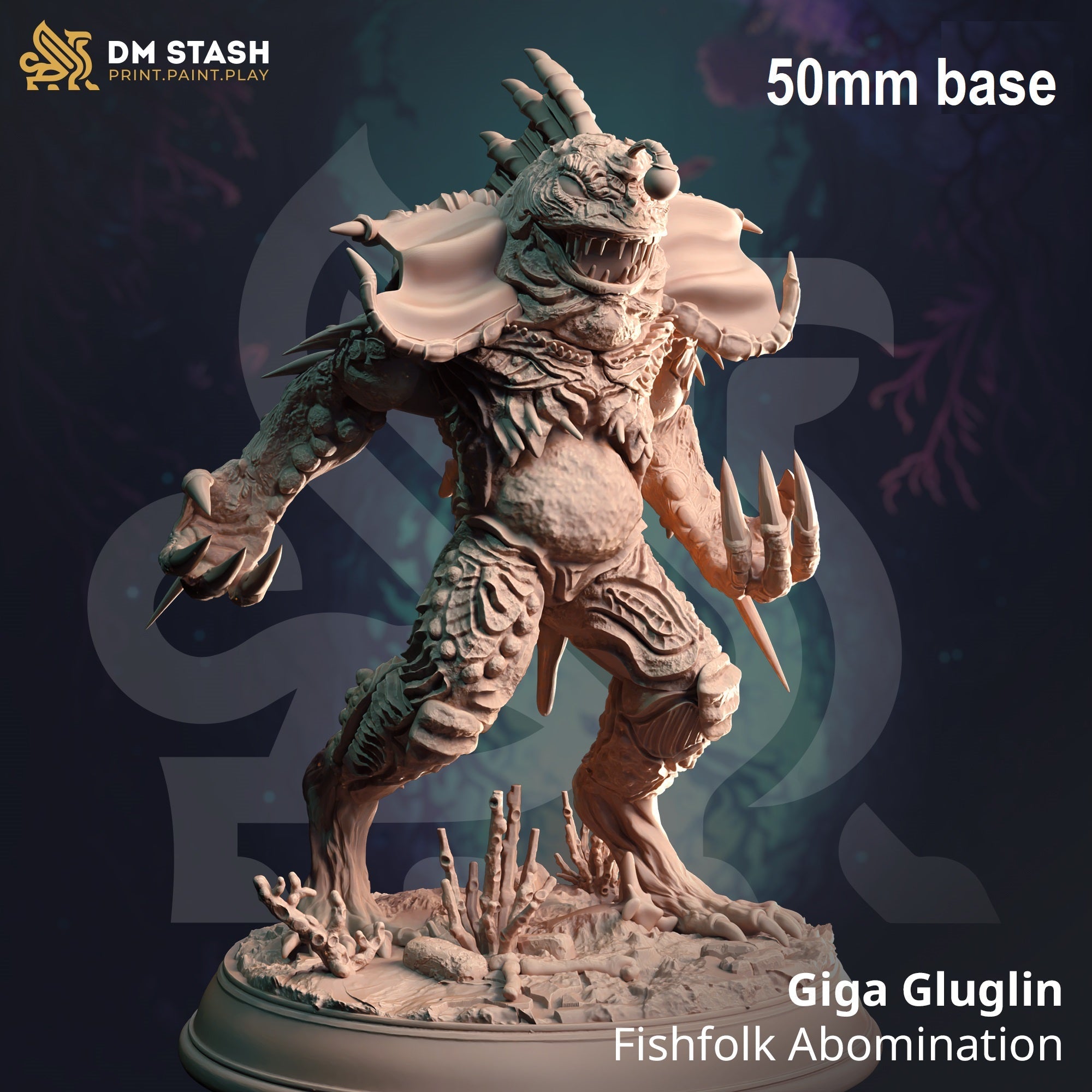Giga Gluglin, Fishfolk Abomination Main image