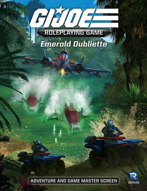 G.I. JOE RPG GM Screen & Adventure Main image