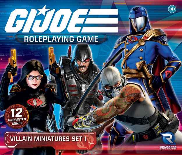 G.I. Joe RPG Villain Miniatures Set 1 Main image