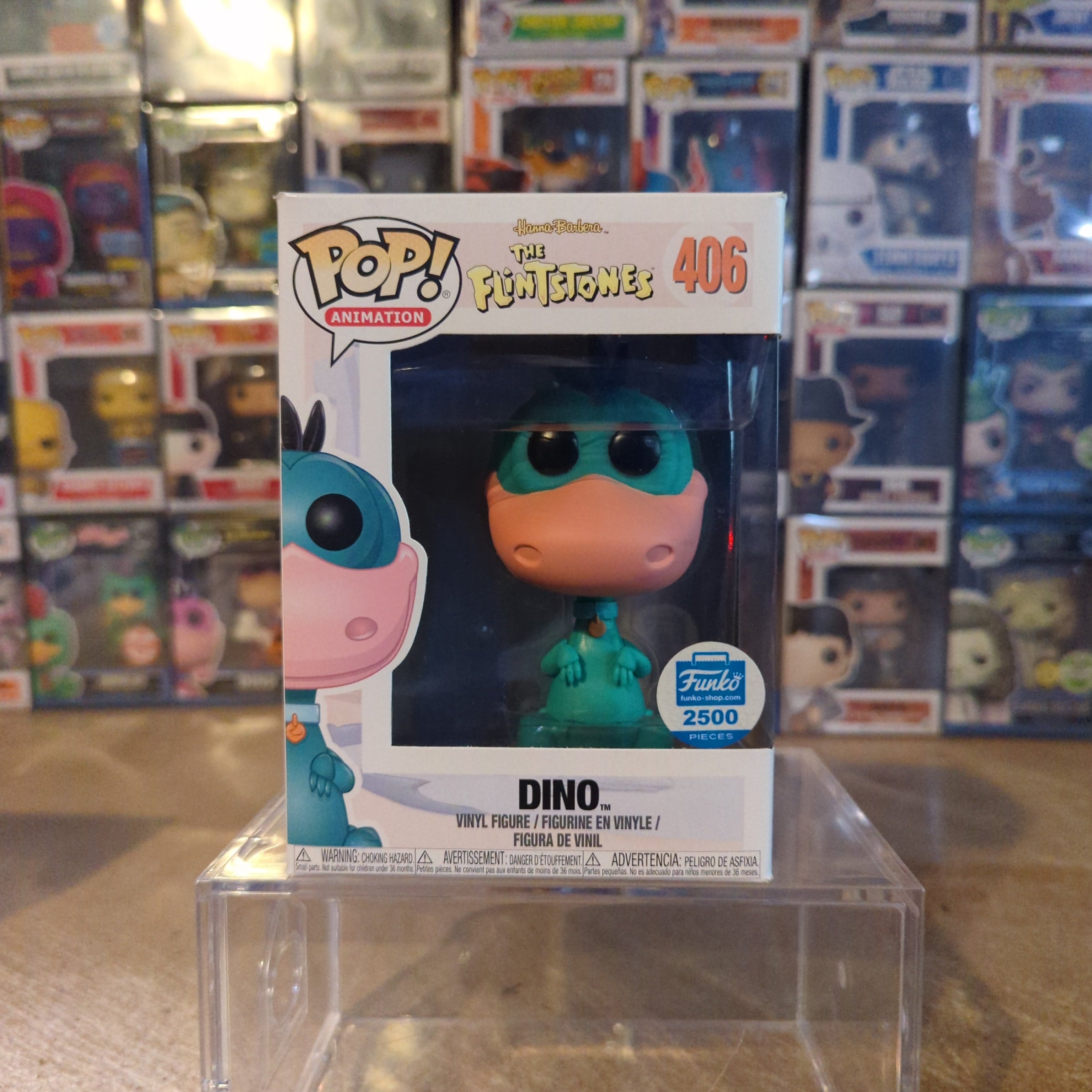 Pop! Animation: Hanna-Barbera The Flintstones Dino #406 Main image