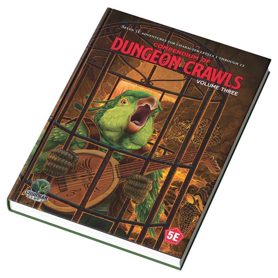 Compendium of Dungeon Crawls: Volume 3 Through Caves & Forests Main image